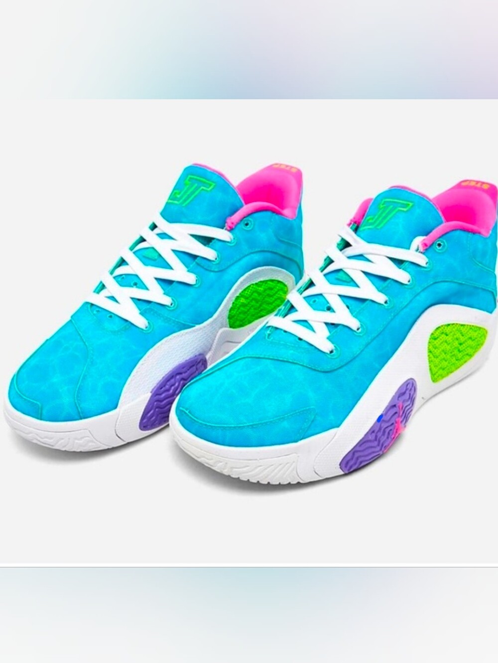 Jordan Tatum 2 " Wave Runner" Women's Teal Sneakers